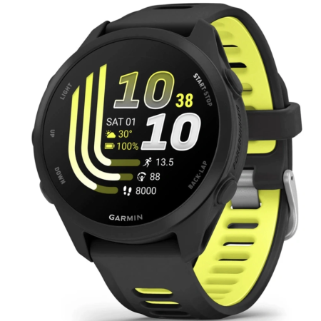 Умные часы Garmin Forerunner 170 Music (010-03920-10) Black/Amp Yellow