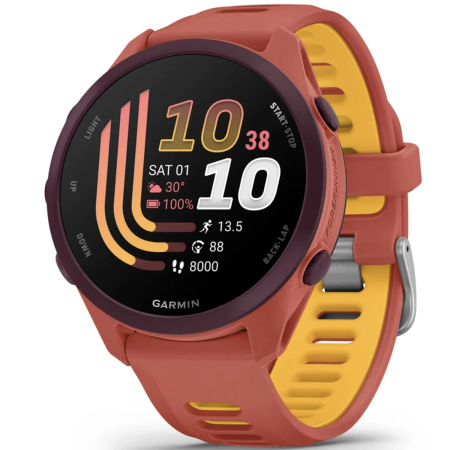 Умные часы Garmin Forerunner 170 Music (010-03920-13) Red Pink/Mango