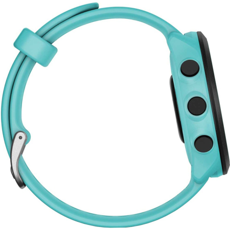 Умные часы Garmin FORERUNNER 55 42 мм, aqua корпус, aqua силиконовый ремень