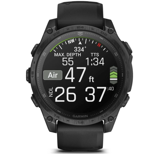 Garmin Tactix 8 47mm Amoled Sapphire Solver (010-03405-01), Black