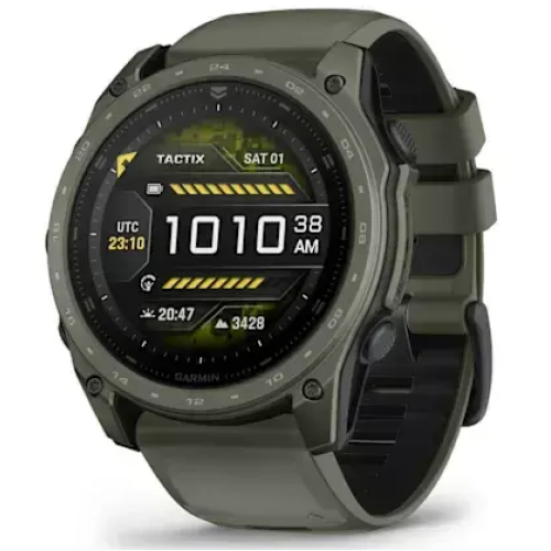 Garmin Tactix 8 51mm Amoled Sapphire Solver and Ceracote Coating (010-04553-11), Olive