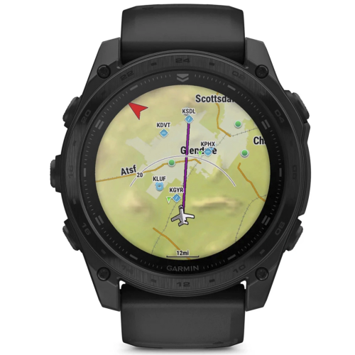 Garmin Tactix 8 51mm Amoled Sapphire Solver (010-03406-01), Black