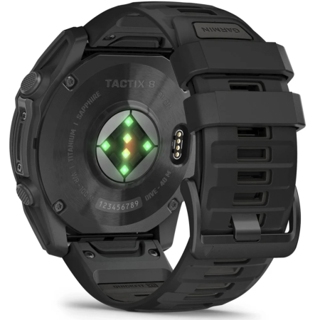 Умные часы Garmin Tactix 8 51mm Amoled Sapphire Solver (010-03406-01), Black