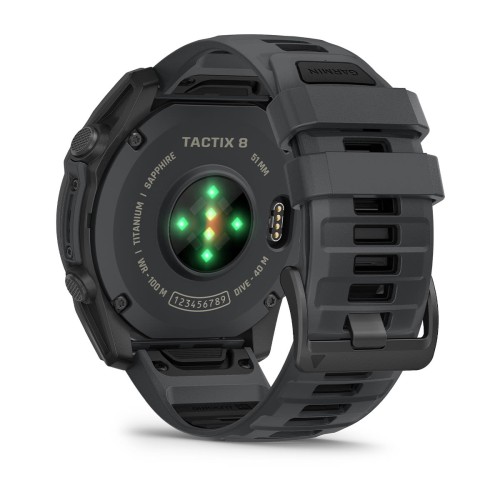 Garmin Tactix 8 51mm Amoled Sapphire Solver and Ceracote Coating (010-04553-01), Slate Gray