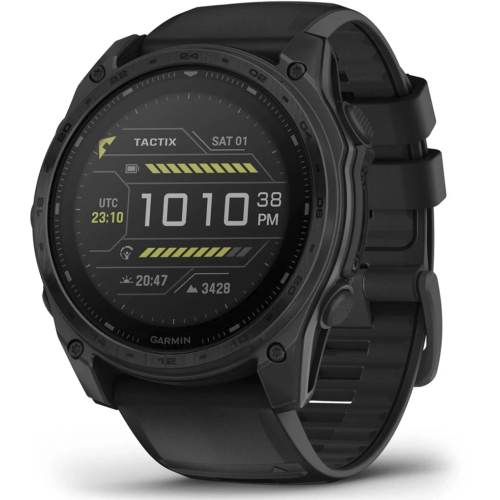 Garmin Tactix 8 51mm Solar Sapphire Elite Applied Ballistics (010-03407-11), Black