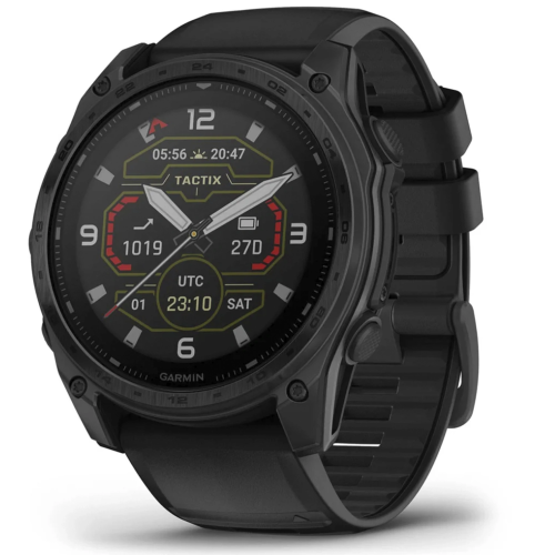 Garmin Tactix 8 51mm Solar Sapphire Applied Ballistic Solver (010-03407-01), Black