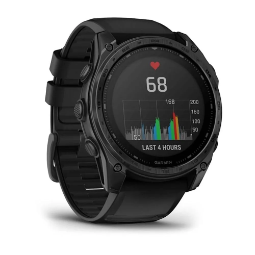 Garmin Tactix 8 51mm Solar Sapphire Applied Ballistic Solver (010-03407-01), Black
