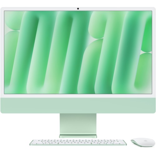 Apple iMac 24" Retina 4,5K (M4 10C CPU, 10C GPU, 2024), 24 ГБ, 1ТБ SSD, зеленый, Z1K300003