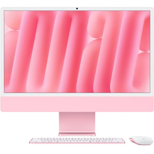 Apple iMac 24" Retina 4,5K (M4 10C CPU, 10C GPU, 2024), 24 ГБ, 512 ГБ SSD, розовый, MD2U4