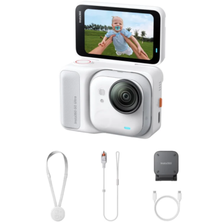 Экшн-камера Insta360 GO Ultra Standard Bundle, Белый
