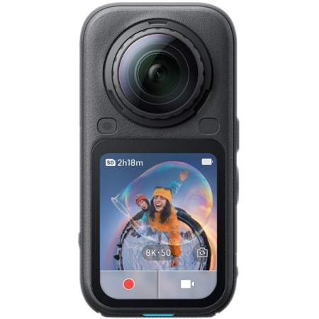 Экшн-камера Insta360 X6 (360° 8К, 120 МП) Standard Bundle, Черный