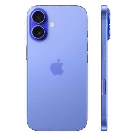 Смартфон Apple iPhone 16 128 ГБ, Nano SIM + eSIM, Ультрамарин | Ultramarine