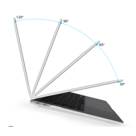 Чехол накладка Gurdini для Macbook Air 13.6 M2 2022 «прозрачный матовый»