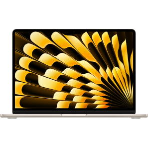 Apple MacBook Air 13" (M4, 10C CPU/8C GPU, 2025), 16 ГБ, 256 ГБ SSD, MW0Y3 «сияющая звезда»