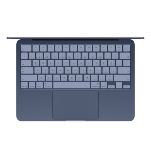 MacBook Neo 13" (A18, 6C СPU/5С GPU, 2026), 8 ГБ, 512 ГБ SSD, с Touch ID, синий индиго (MHFG4) 