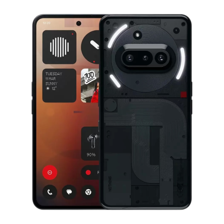 Смартфон Nothing Phone (3a) 12/256ГБ, Black (Global)