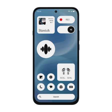 Смартфон Nothing Phone (4b) 8/128ГБ, Blue (Global)