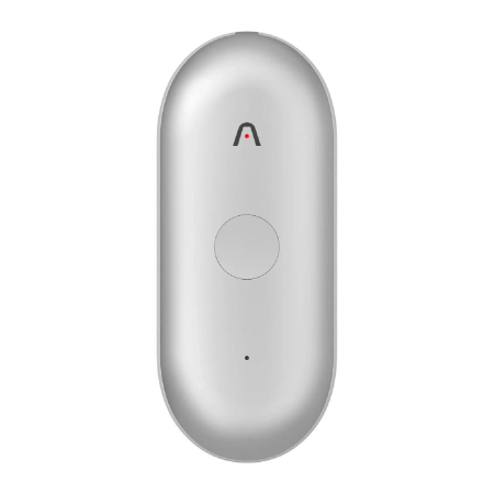Диктофон Plaud NotePin S AI Voice Recorder Lunar Silver