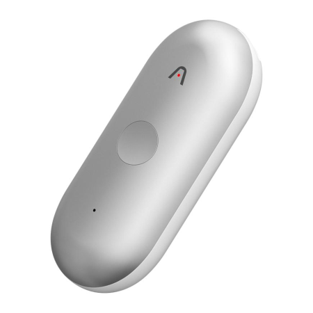 Диктофон Plaud NotePin S AI Voice Recorder Lunar Silver