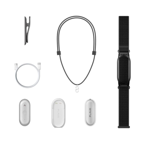 Диктофон Plaud NotePin S AI Voice Recorder Серебристый