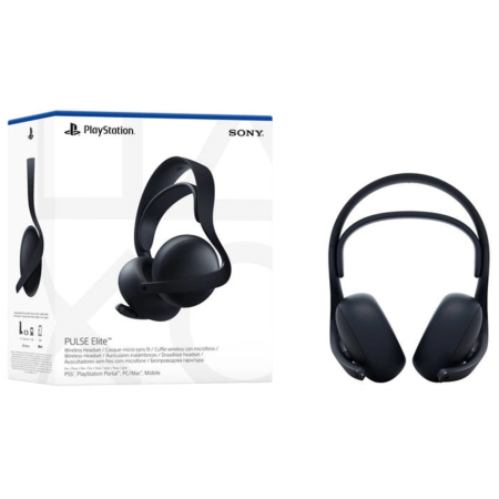 Наушники с микрофоном Sony PULSE Elite, Midnight Black (полуночный чёрный)