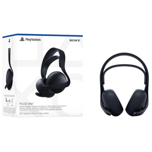Наушники с микрофоном Sony PULSE Elite, Midnight Black (полуночный чёрный)