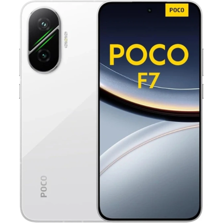 Смартфон Xiaomi Poco F7 5G 12/256Gb White (Global)