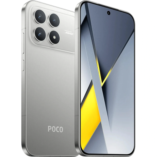 Смартфон Xiaomi Poco F8 Pro 12/256Gb Titanium Silver, Global
