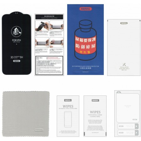 Защитное стекло Remax GL-27 3D для iPhone 12 mini / iPhone 12 / iPhone 12 Pro / 12 pro max