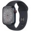 Apple Watch Series 8 41 мм Aluminium Case Midnight Sport Band темная ночь M/L