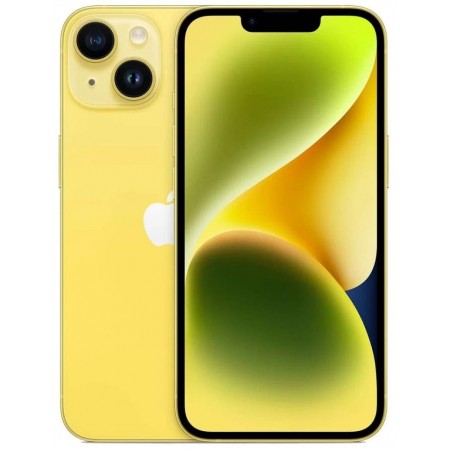 Apple iPhone 14 256 ГБ, nano SIM + eSIM, желтый