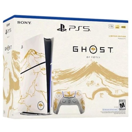 Игровая приставка Sony PlayStation 5 Slim 1TB Ghost of Yotei Gold Limited Edition (с дисководом)