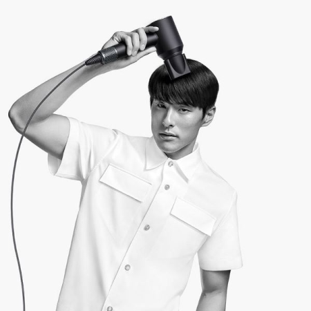 Фен Dyson Supersonic HD08 Limited Edition + кейс + 2 расчески «Vinca blue/Rose»