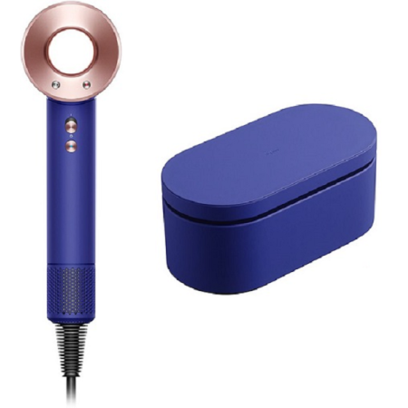 Фен Dyson Supersonic HD08 + кейс «Vinca blue/Rose»