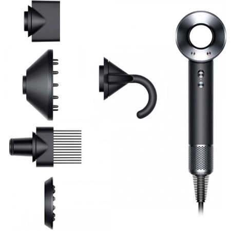Фен Dyson Supersonic HD07 «Black/Nickel»