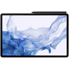Samsung Galaxy Tab S8+ (2022) SM-X806 256GB Wi-Fi + Cellular серебро (KZ)
