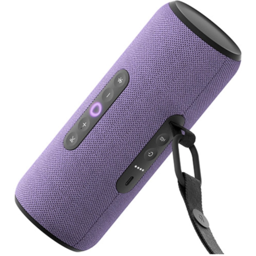 Умная портативная колонка Яндекс Станция Стрит с Алисой, Фиолетовый