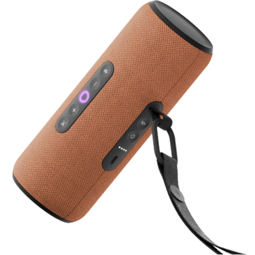 Умная портативная колонка Яндекс Станция Стрит с Алисой, Оранжевая