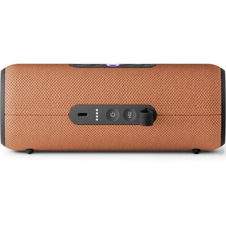 Умная портативная колонка Яндекс Станция Стрит с Алисой, Оранжевая