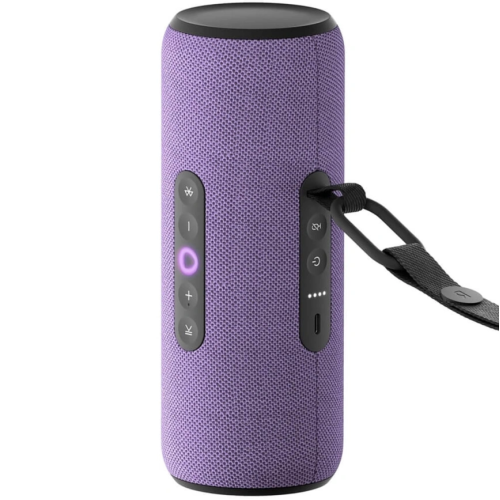 Умная портативная колонка Яндекс Станция Стрит с Алисой, Фиолетовый