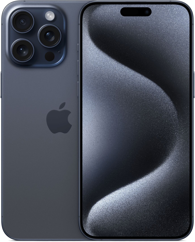 Apple iPhone 15 Pro 1ТБ, nano SIM + eSIM, «титановый синий»