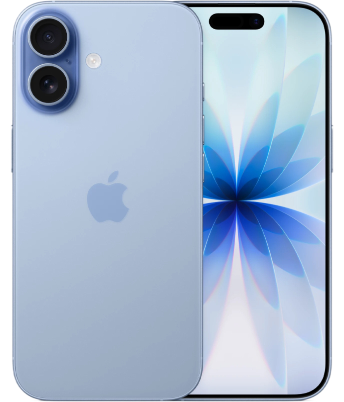Смартфон Apple iPhone 17 512 ГБ, Nano SIM + eSIM, Mist Blue