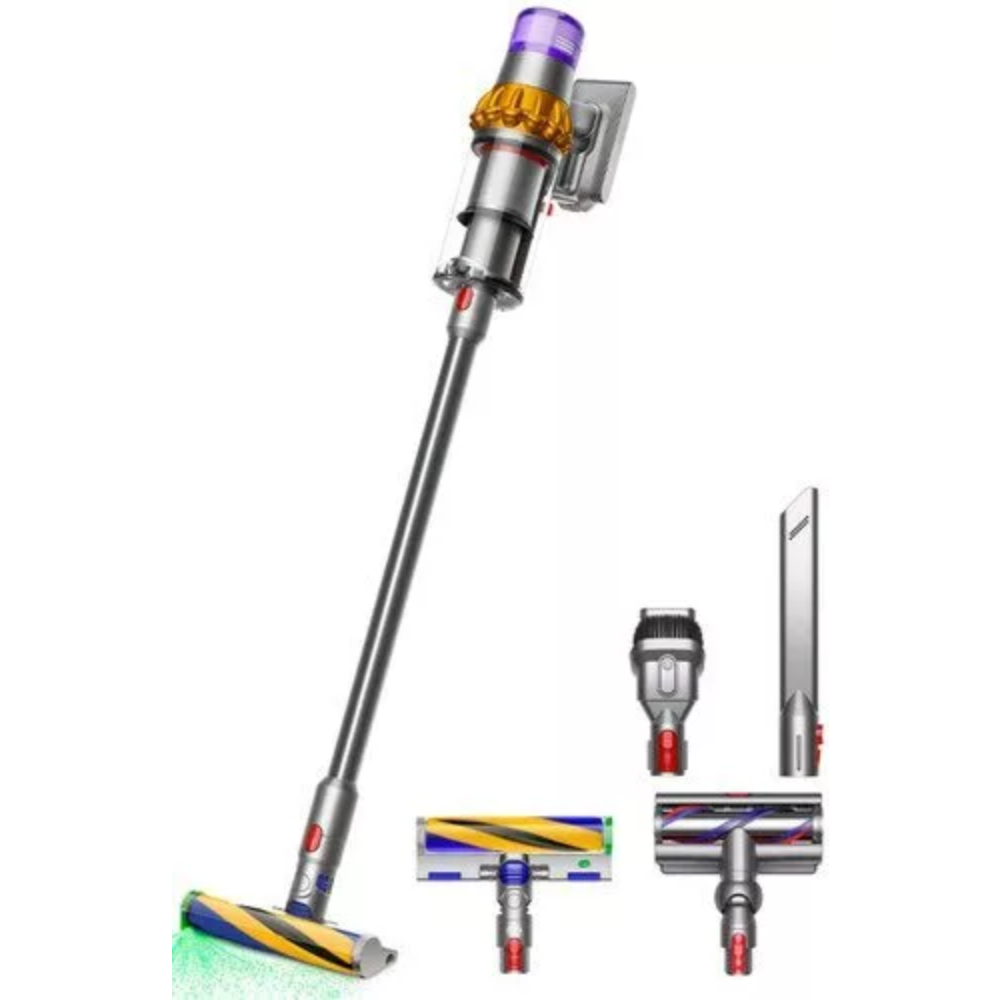 Беспроводной пылесос Dyson V15 Detect Absolute SV47 «yellow/nickel», EU (наша вилка)