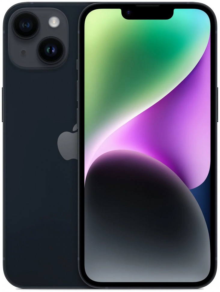 Apple iPhone 14 512 ГБ, nano SIM + eSIM, темная ночь