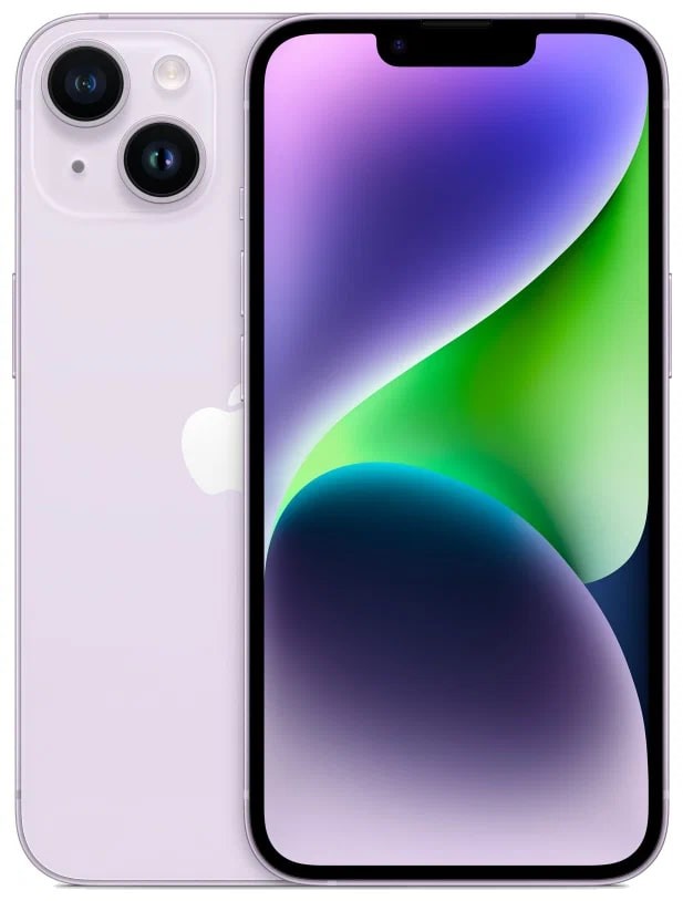 Apple iPhone 14 512 ГБ, nano SIM + eSIM, фиолетовый