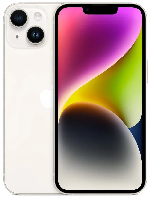Apple iPhone 14 Plus 512 ГБ, nano SIM + eSIM, «сияющая звезда»